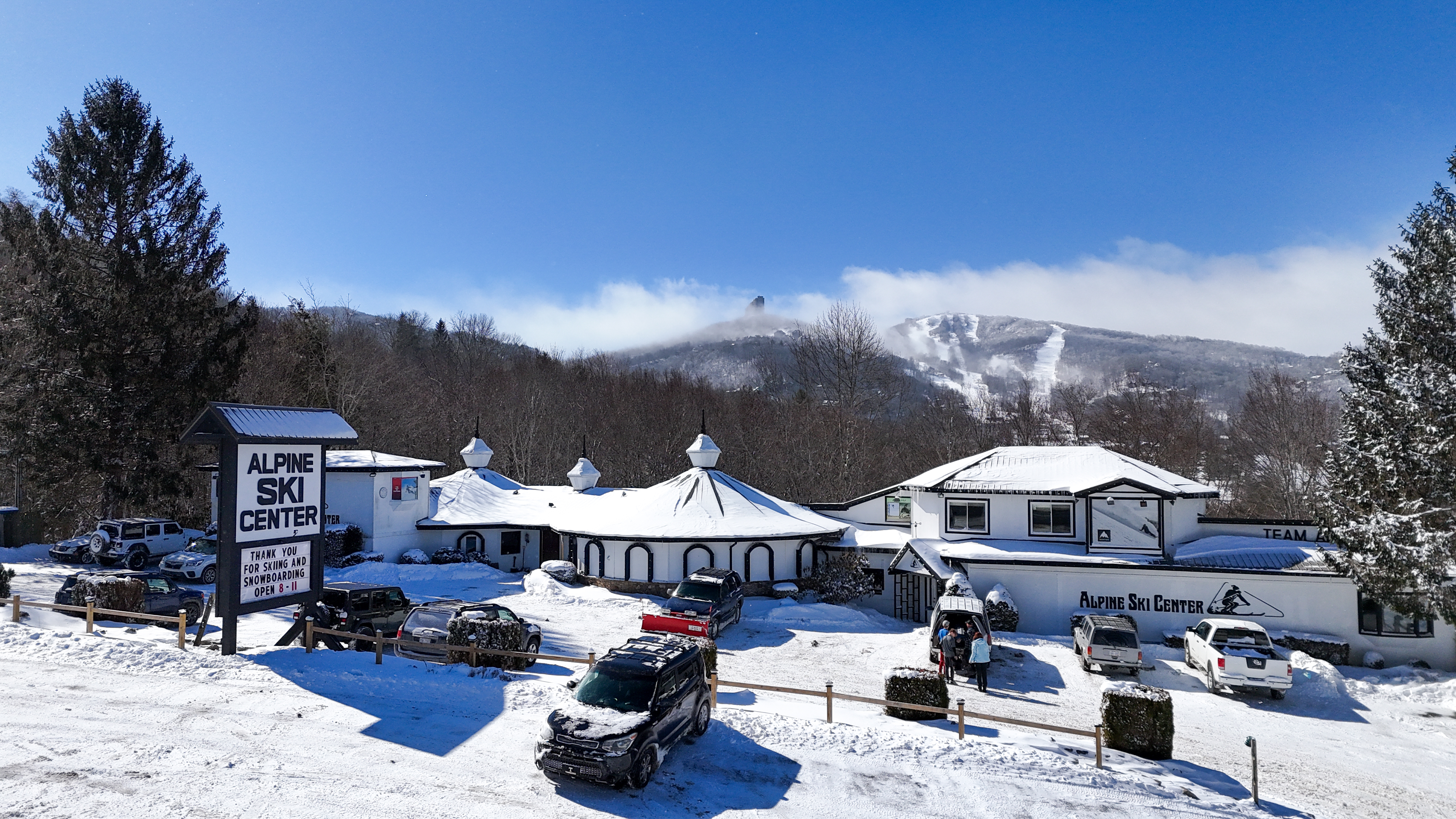 Inside an Alpine Ski Center store